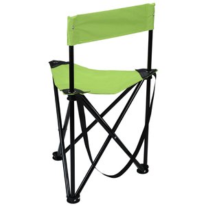 Additional Image 4 - a green chair with black legs