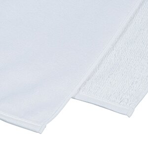 Additional Image 1 - a white towel on a white surface