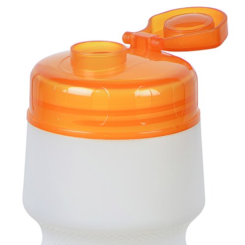 Additional Image 1 - a white and orange plastic bottle
