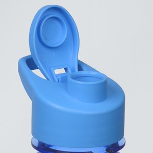 Additional Image 3 - a blue plastic bottle cap