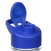 View Image 3 of 3 of Clear Impact Cadet Bottle with Flip Carry Lid - 18 oz.