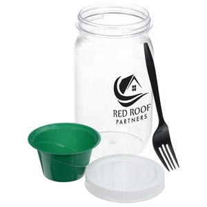 Additional Image 1 - a plastic container with a spoon and a cup
