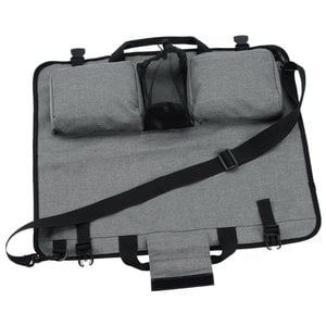 Additional Image 2 - a grey bag with black straps