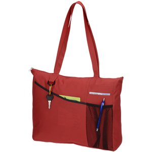 Additional Image 1 - a red purse with a handle