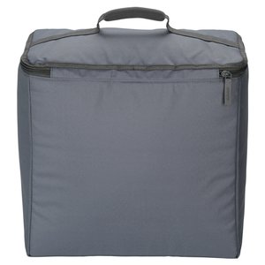 Additional Image 6 - a grey square bag with a handle