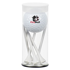 Additional Image 2 - a white golf tees in a plastic bag