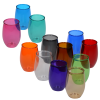 a group of colorful glasses