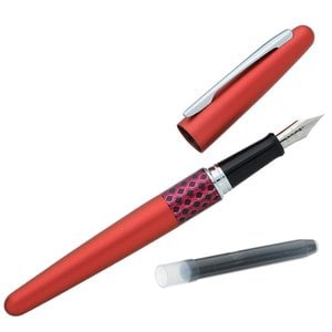 Additional Image 2 - a red and black fountain pen