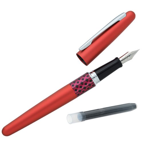 Additional Image 2 - a red and black fountain pen
