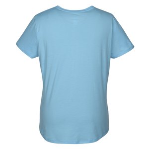 Additional Image 2 - a blue shirt on a white background