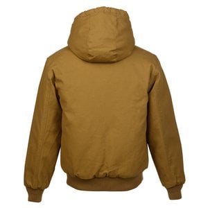 Additional Image 3 - a brown jacket with a hood