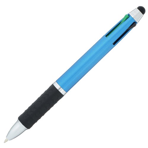 Additional Image 4 - a blue pen with a black cap