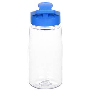 Additional Image 2 - a plastic water bottle with a blue lid