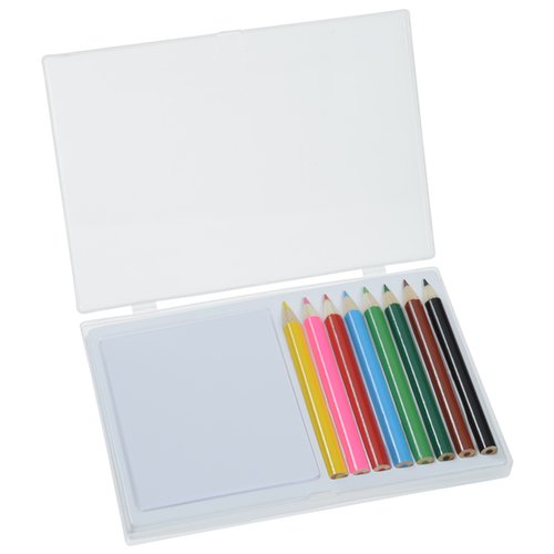 Additional Image 1 - a white paper with colored pencils in it