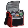 Additional Image 3 - a red and black cooler bag