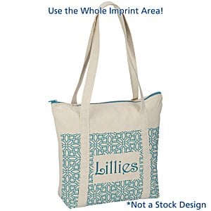 Additional Image 1 - a white and blue bag