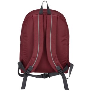 Additional Image 3 - a red backpack with straps