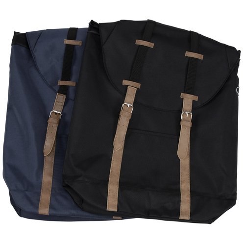Additional Image 4 - a black bag with brown zippers
