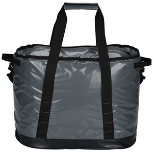 Additional Image 2 - a grey bag with black handles