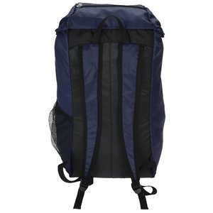 Additional Image 3 - a blue and black backpack