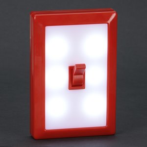 Additional Image 1 - a red rectangular light switch