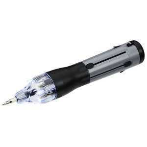 Additional Image 1 - a black and silver pen