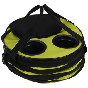 Additional Image 1 - a stack of round yellow and black bags