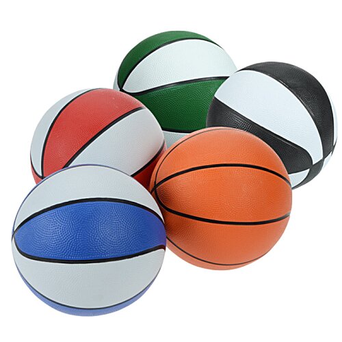 Additional Image 1 - a group of basketballs on a white background