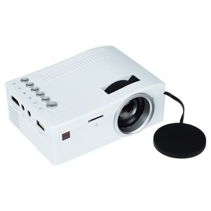 Additional Image 1 - a white projector with a black cord
