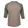 View Image 2 of 3 of Alternative Baseball 3/4 Sleeve T-Shirt - Men's - Embroidered