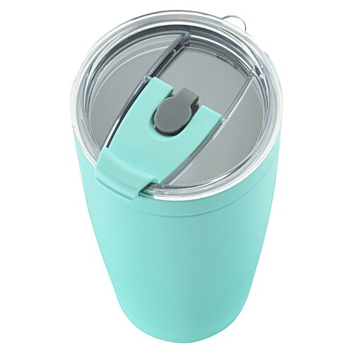 Additional Image 4 - a blue and grey tumbler