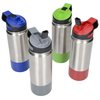 View Image 4 of 4 of Stainless Hiking Bottle - 25 oz. - 24 hr