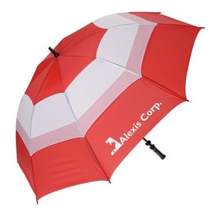Additional Image 1 - a red and white umbrella