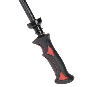 Additional Image 5 - a black and red umbrella handle
