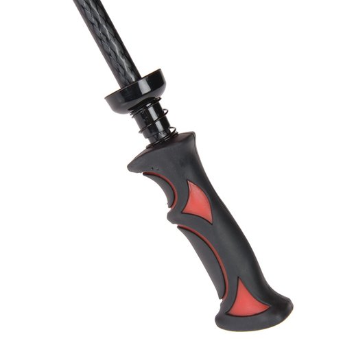 Additional Image 5 - a black and red umbrella handle