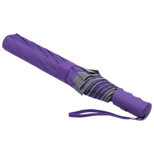 Additional Image 3 - a purple umbrella with a strap