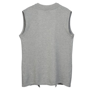 Additional Image 1 - a grey sleeveless shirt