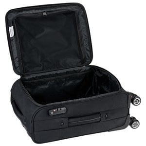 Additional Image 2 - a black suitcase with wheels