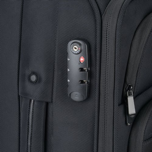 Additional Image 1 - a black suitcase with a handle