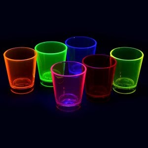 Additional Image 3 - a group of colorful shot glasses