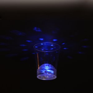 Additional Image 6 - a blue light in a glass