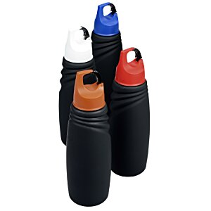 Additional Image 1 - a group of black bottles with different colors