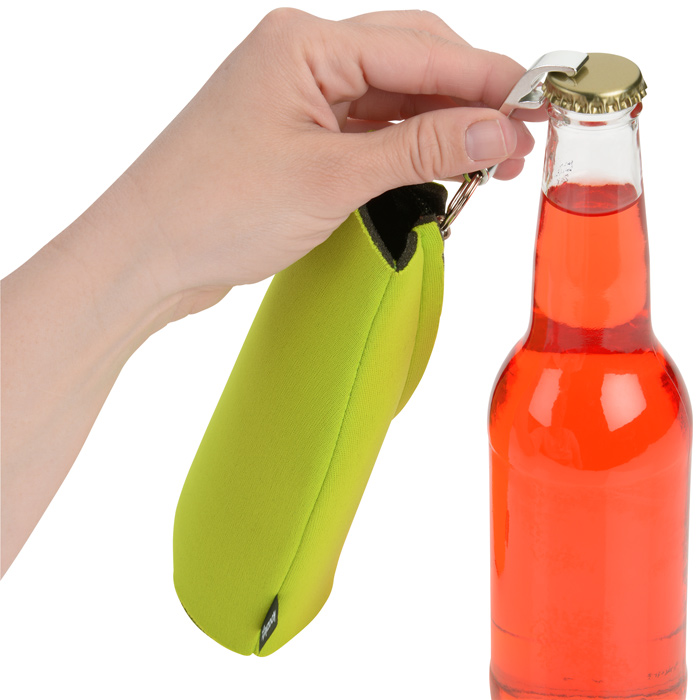 Printed KOOZIE® Zip-Up Bottle Coolers with Opener (12 Oz.)