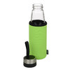 View Image 2 of 3 of Glass Bottle with Koozie® Kooler Wrap - 16 oz.