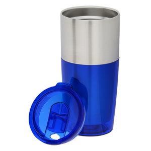 Additional Image 1 - a blue and silver cup