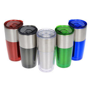 Additional Image 2 - a group of tumblers with different colors