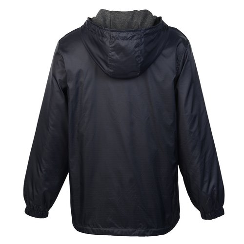 Additional Image 3 - a black jacket with a hood