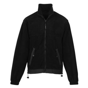 Additional Image 4 - a black jacket with zipper