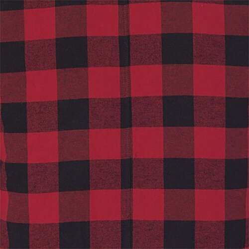 Additional Image 1 - a close up of a plaid fabric