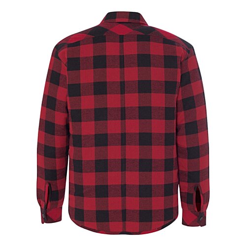 Additional Image 2 - a black and white plaid shirt